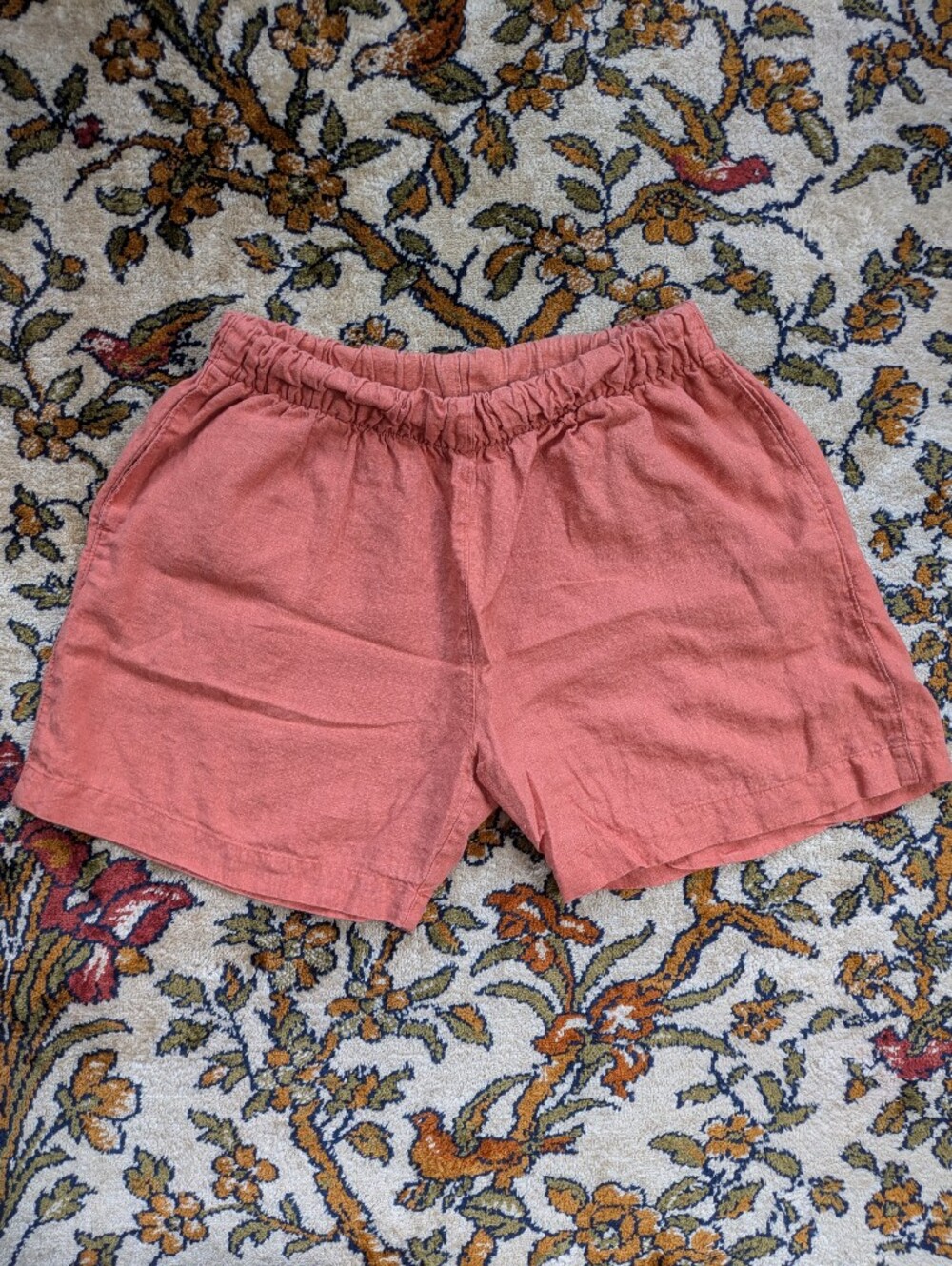 American Giant Easy Linen Short in Apricot